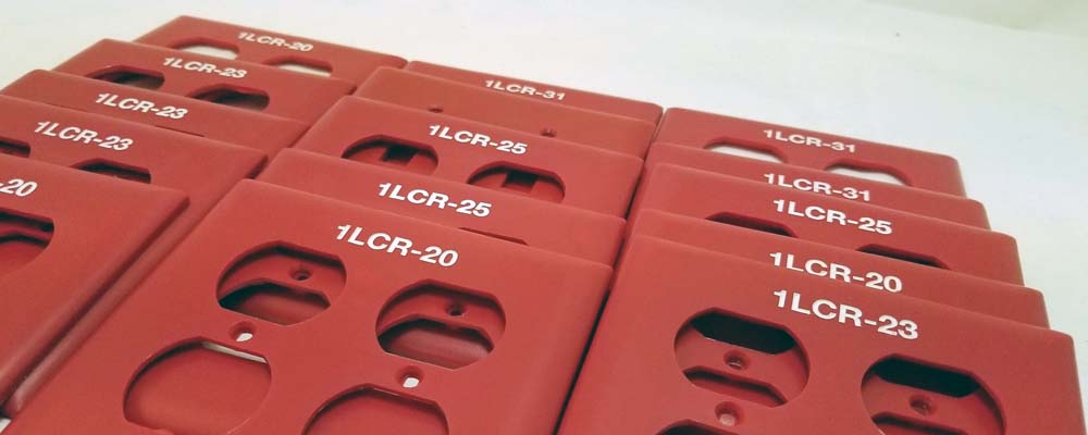 Laser cut & engrave switch covers