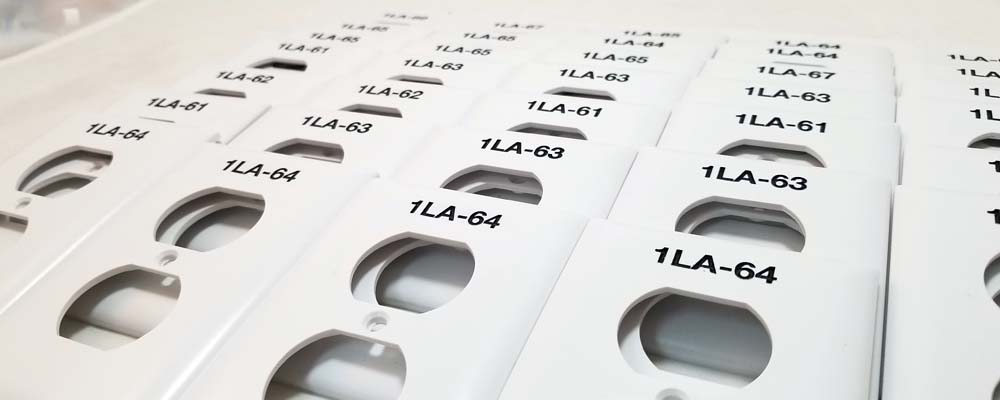 Engraved switch Plates